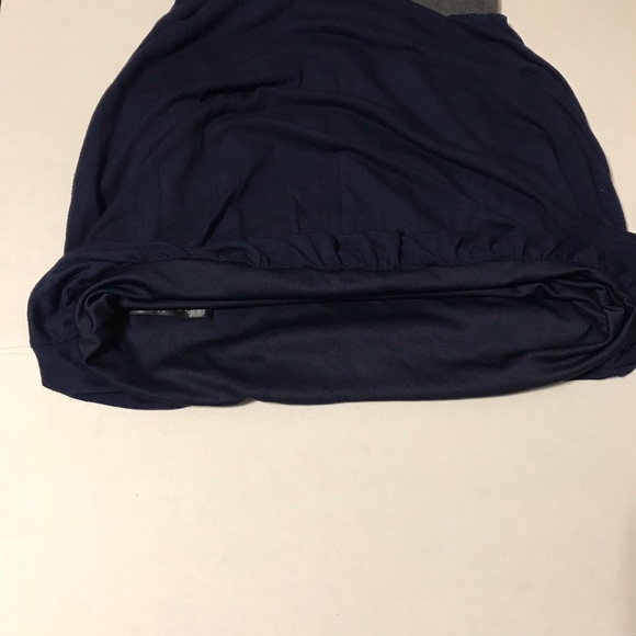 🦄Twentyone Dress Gray/Navy Sleeveless Bubble S - Picture 6 of 8